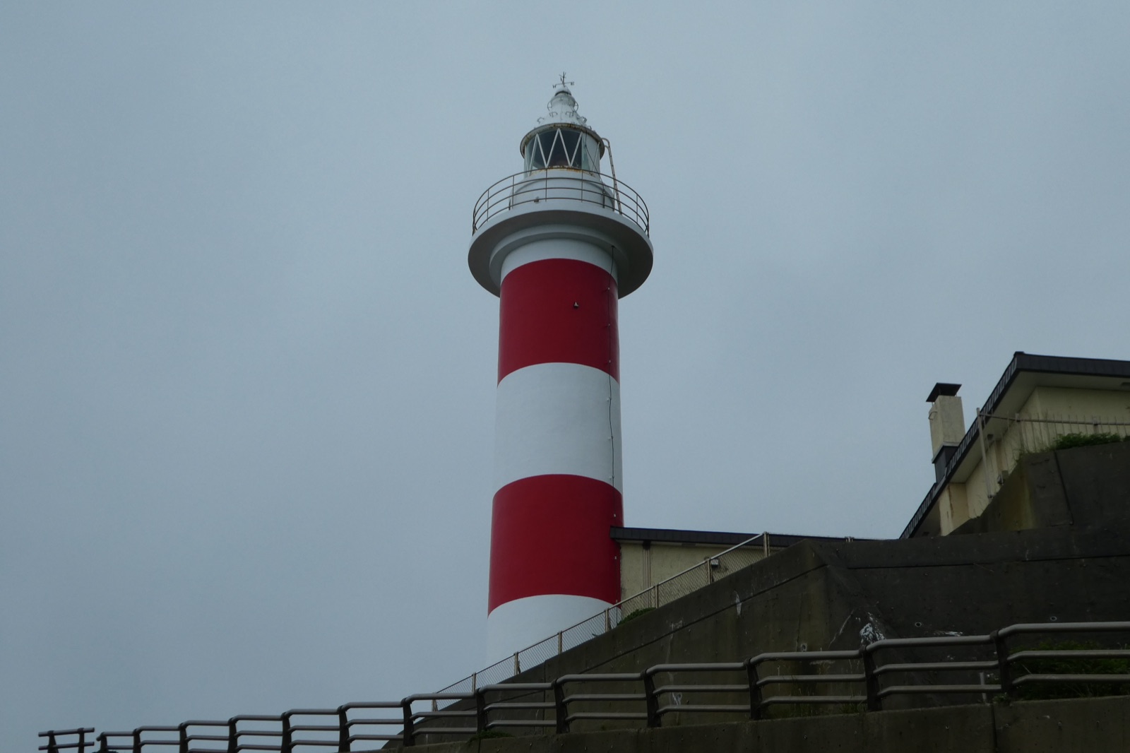 Cape Shirakami lighthouse at Matsumae, on the Hokkaido coast.